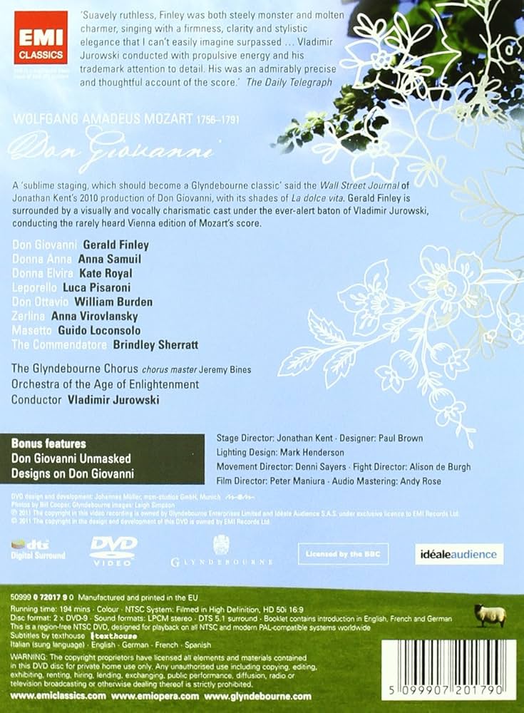 その他 Mozart: Don Giovanni [DVD] [Import] Amazon.com: Mozart: Don Giovanni [DVD Video] : Rene Jacobs